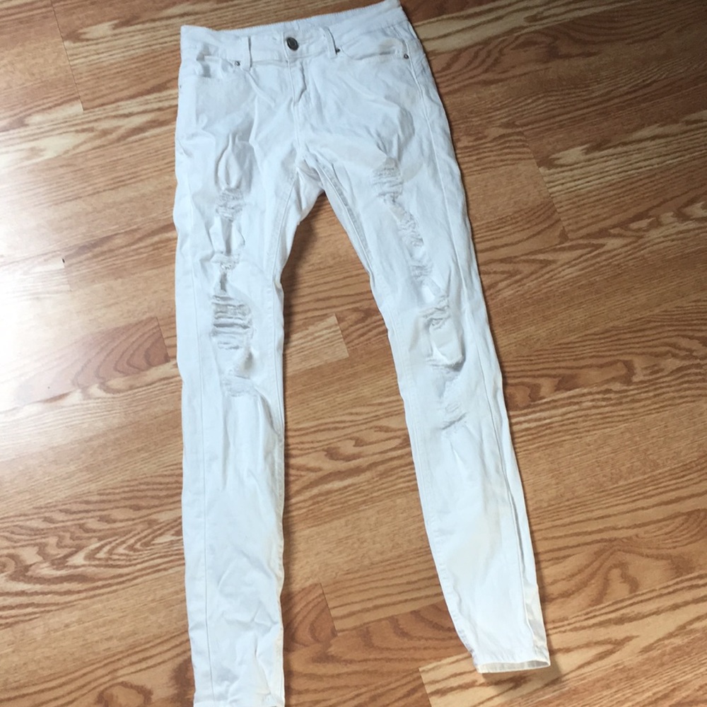 White jeans